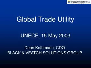 Global Trade Utility