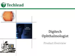 Digitech Ophthalmologist
