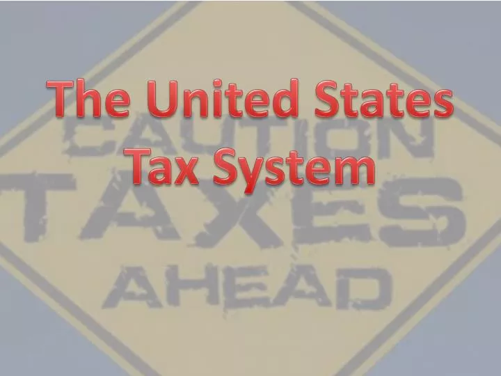 the united states tax system