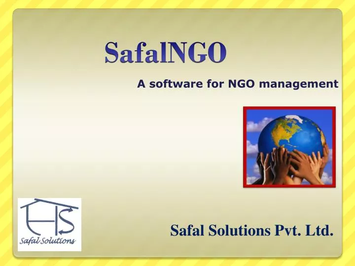 a software for ngo management