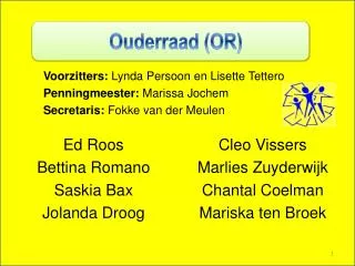 ouderraad or
