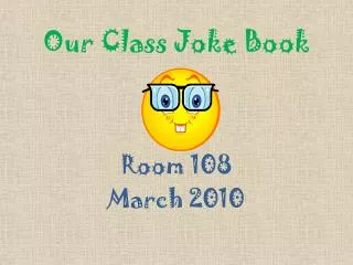 Our Class Joke Book