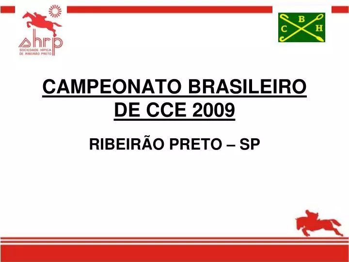 campeonato brasileiro de cce 2009