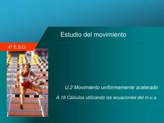 estudio del movimiento