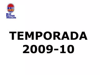 temporada 2009 10