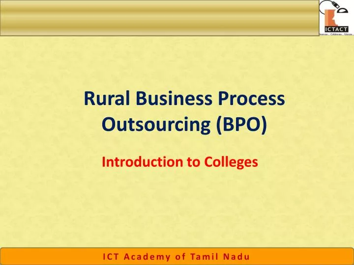 rural business process outsourcing bpo