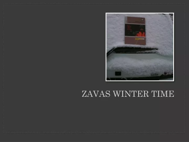 zavas winter time