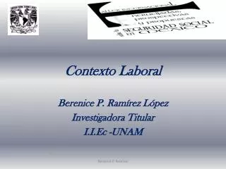 contexto laboral