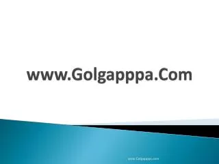 www golgapppa com