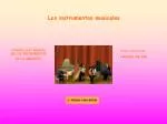 Los instrumentos musicales - slide 1