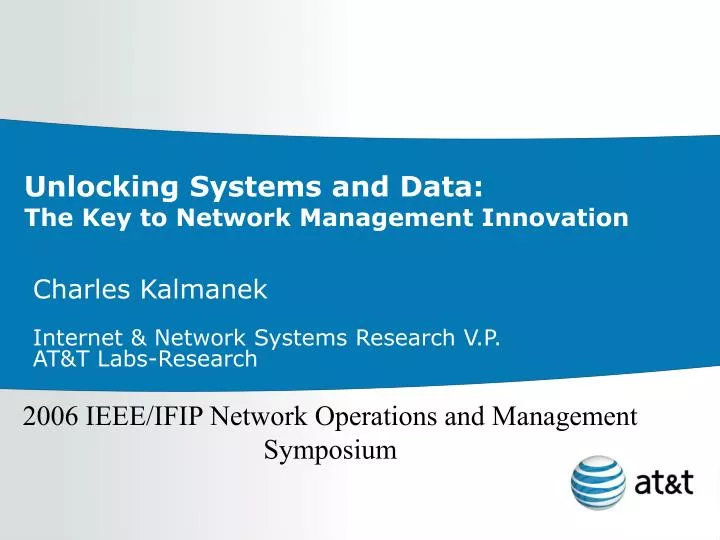 unlocking systems and data the key to network management innovation