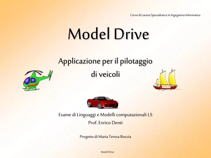 model drive