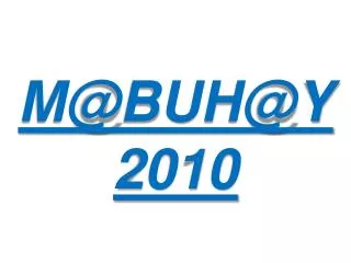 m@buh@y 2010