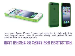 Clear Cases For IPhone 5S