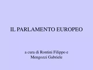il parlamento europeo