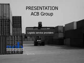 PRESENTATION ACB Group