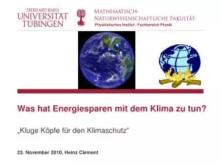 was hat energiesparen mit dem klima zu tun