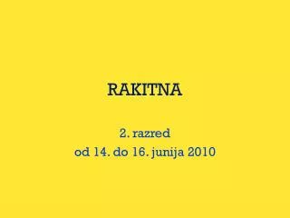 rakitna