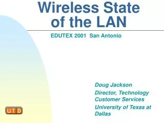 Wireless State of the LAN