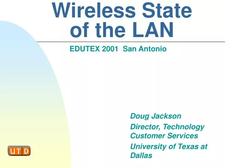 wireless state of the lan