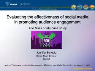 Evaluating the effectiveness of social media in promoting audience engagement