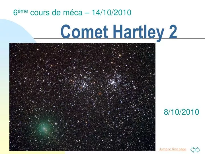 comet hartley 2