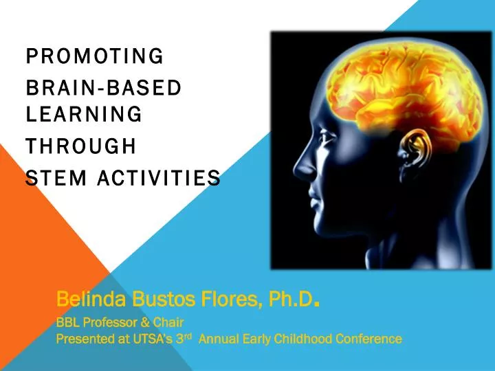 promoting brain based learning through stem activities