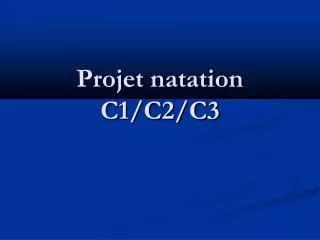 projet natation c1 c2 c3