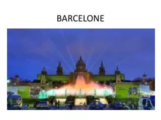 barcelone