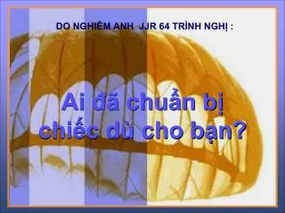 ai chu n b chi c d cho b n
