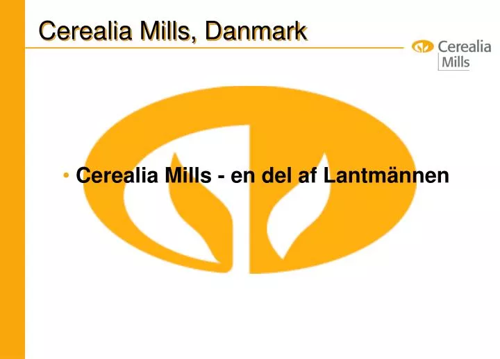 cerealia mills danmark
