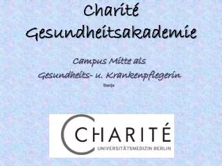 charit gesundheitsakademie