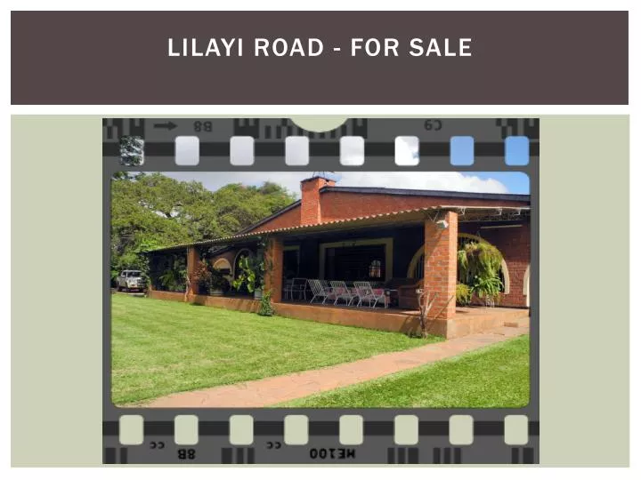 lilayi road for sale
