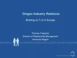 Omgeo Industry Relations