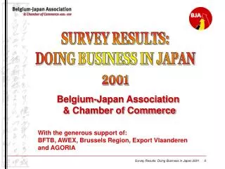 Belgium-Japan Association &amp; Chamber of Commerce