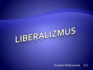 liberalizmus