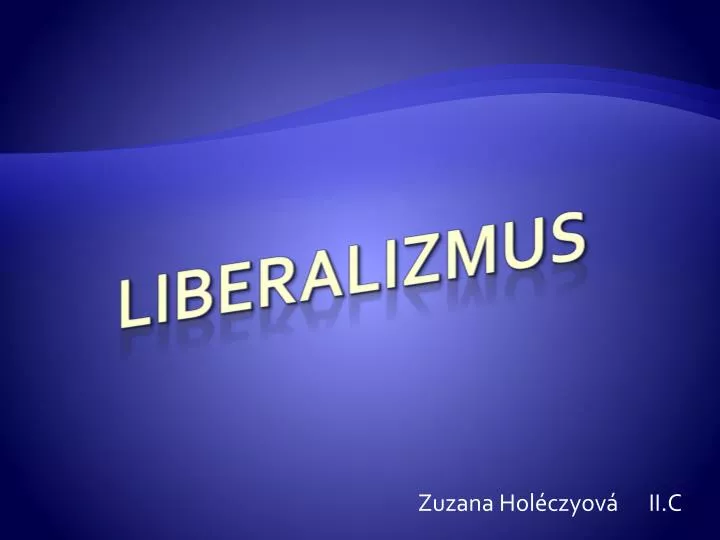 liberalizmus