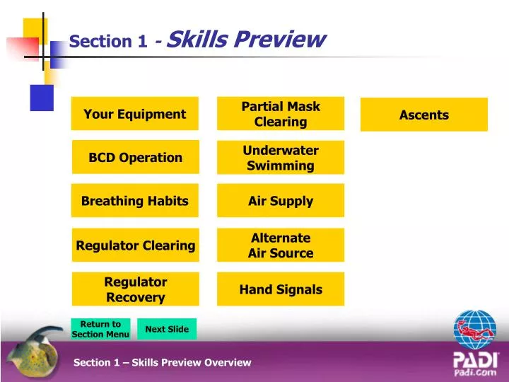 section 1 skills preview