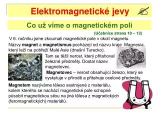 elektromagnetick jevy