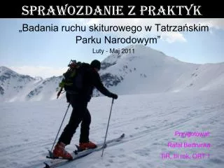 sprawozdanie z praktyk