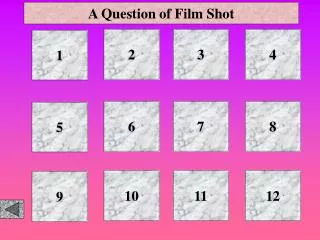 A Question of Film Shot