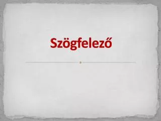sz gfelez