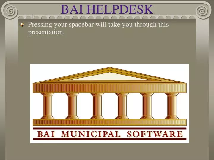 bai helpdesk