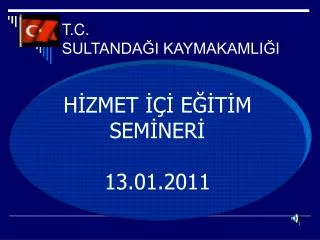 t c sultanda i kaymakamli i