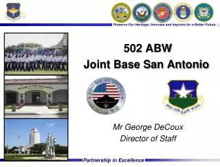 502 ABW Joint Base San Antonio