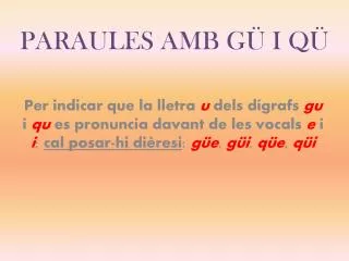 paraules amb g i q