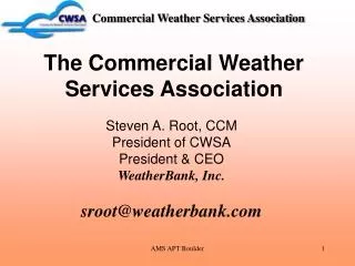 Commercial Weather Services Association