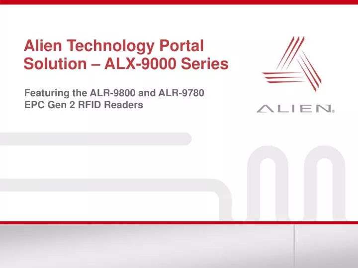 alien technology portal solution alx 9000 series