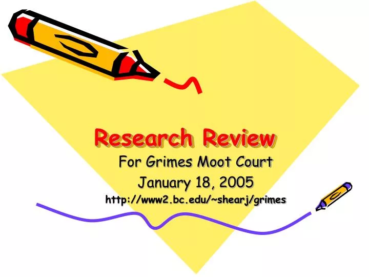 research review