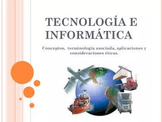 tecnolog a e inform tica